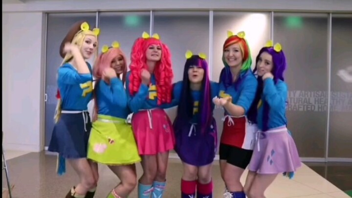 Foreign Equestria Girls Restaurant Song Cosplay Cover