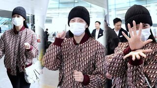 JISOO mengakhiri perjalanan ke luar negeri dan masuk ICN