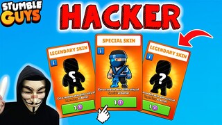 AKU MENEMUKAN SKIN HACKER YANG BISA MEMBERIKAN FREE TOKEN DAN UNLIMITED SPIN DI STUMBLE GUYS?!