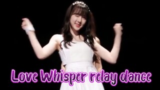 Love whisper relay dance - GFriend