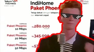 Telekom Indonesia x Rickroll