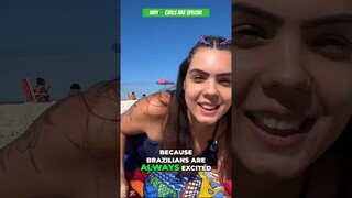 What’s Special With 🇧🇷 Women? | Rio: Asking Girls on the Beach