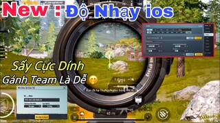 PUBG Mobile | Độ Nhạy ios Nâng Cao (Sấy Cực Dính) Gánh Team Là Dễ 😅 - Có Mã Code | NhâmHNTV
