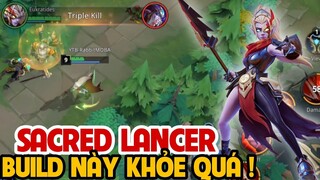 AutoChess MOBA | Sacred Lancer quá mạnh với lối Build đồ này, cân 3 là dễ !!!