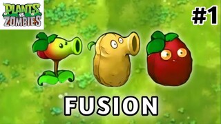 Tanaman bisa DIGABUNG ??! | Plants VS Zombies Mod Fusion Part 1