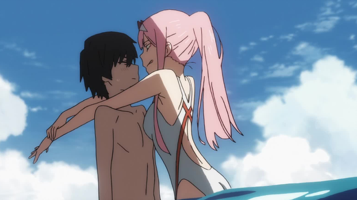 [Darling in the franxx] An anime I like very much, especially 02 is so cute [Music: 02's Love]