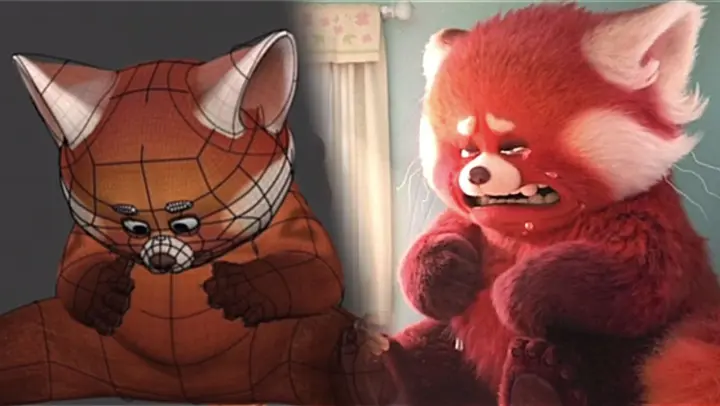 Red Panda/Mei Animation Test #2 Turning Red | Disney+ TV SPOT
