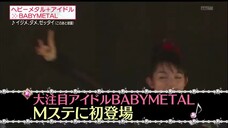 babymetal dan AKB48 di Japan music station