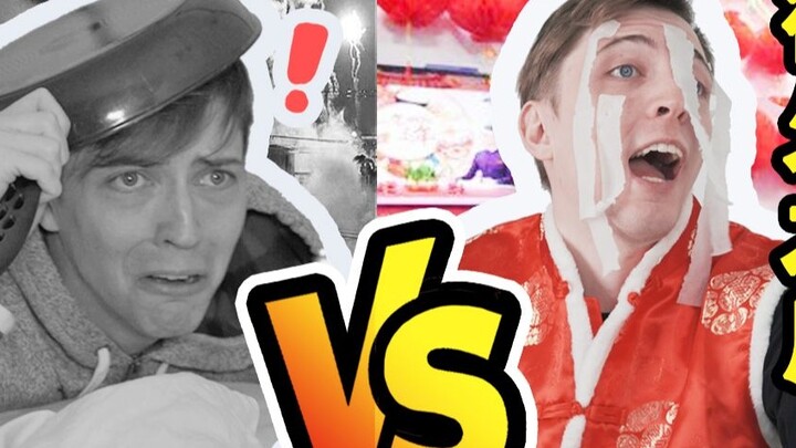 Foreigners who just came to China to celebrate the Spring Festival VS those who have been in China f