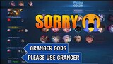 I DISAPPOINTED AND LOST A SUPER FAN BECAUSE OF THIS GAME - AkoBida Granger Gameplay - MLBB