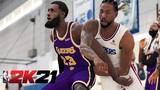 NBA 2K21 Modded Orlando Bubble Showcase - Lakers vs Clippers | Current Gen Gameplay