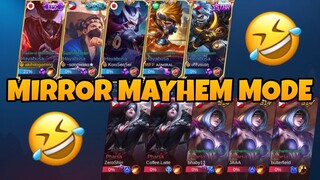 MIRROR MAYHEM MODE | HAYABUSA VS PHARSA | FUN CHALLENGE | MLBB