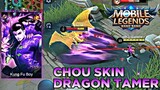 Chou Skin Epic Dragon Tamer Full Effect Script Skin / Mobile Legends