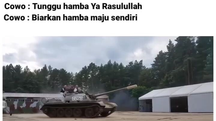 sahabat bertanya :ya Rasulullah siapa kah pemuda tampan berani ini ya Rasulullah,,