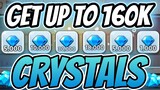 TIPS to get 160K CRYSTALS! 95% of People Might Not Know These!
