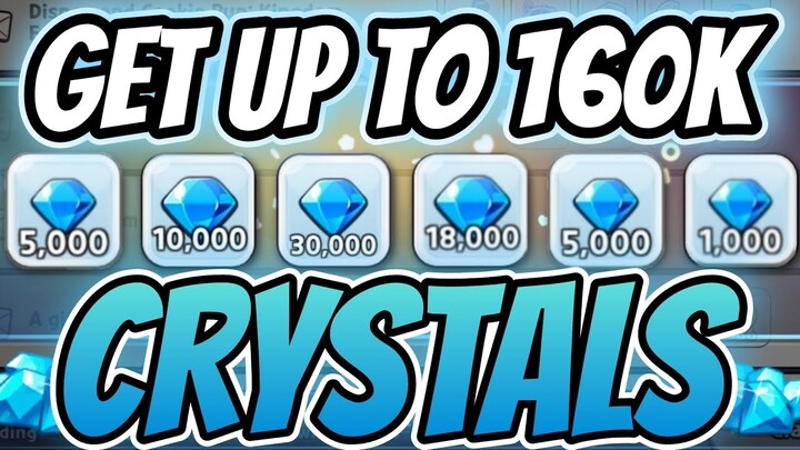 TIPS to get 160K CRYSTALS! 95% of People Might Not Know These!