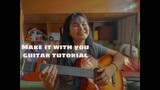 MAKE IT WITH YOU - Ben&Ben ||Guitar Tutorial || Strumming Easy Chords || Mary France Montas