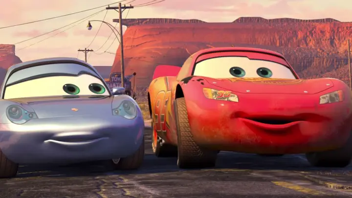 Cars | “Mater Leads a Tractor Invasion to Radiator Springs” Clip | Pixar
