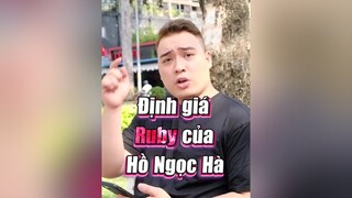 Định giá RUBY của Hồ Ngọc Hà LearnOnTikTok esm ellastudy thucung pet