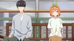 Yotsuba still using kids underwear - The Quintessential Quintuplets episode 11 e