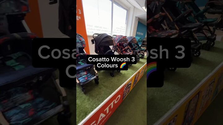 Whats your favourite Cosatto Woosh 3 colour/pattern? 🦊🦩🦄🦕✨ #cosattowoosh3 #stroller