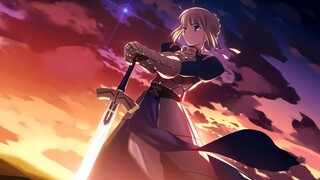 Saber Rajaku! Potongan Campuran Super Burning Artoria!