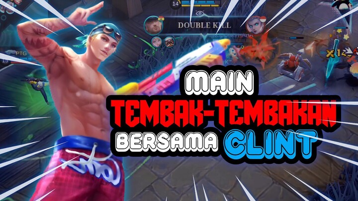 clint pakek aitem sky piercer😱❗┃mlbb indonesia