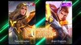Lancelot Bren Esports Skin VS Swordmaster Hero Skin Mobile Legends