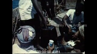 Qatari Fishing Crew, 1960s - Archive Film 1062870