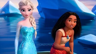 Moana and Elsa