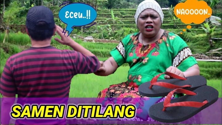 DI TILANG GARA-GARA SENDAL JEPIT