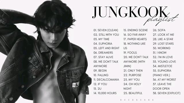 Jungkook playlist ♥️