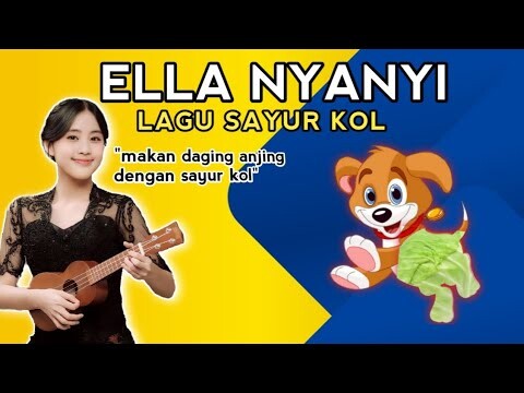 MOMENT LUCU KETIKA ELLA JKT48 NYANYI LAGU SAYUR KOL