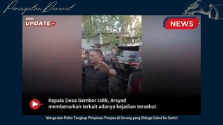 Warga Tangkap Pimpinan Ponpes Serang