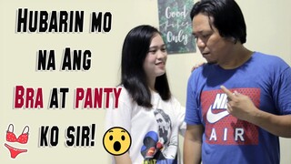 Hubarin Mo Na Ang Bra At Panty Ko Sir