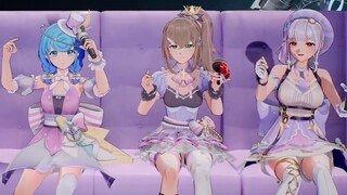 This is called professionalism, girl idols teach on-site calling, tiger fire starts [Four Jubilee Me