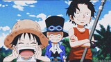 Ace mũ vải, Sabo mũ da, Luffy mũ rơm =)) 3 anh em nhà này trất vl