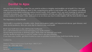 Dentist In Ajax