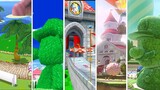 Evolution of Peach Tracks in Mario Kart Games (1996 - 2022)