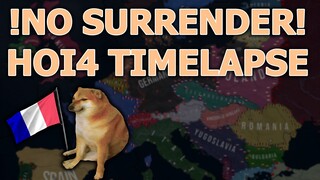 What if Countries Cannot Surrender in WW2 - HOI4 Timelapse