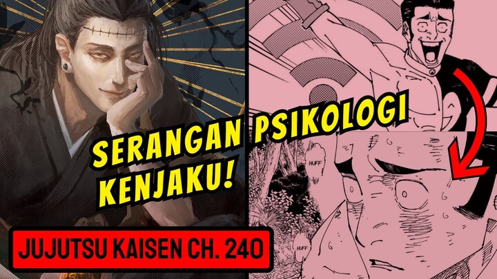 KENA MENTAL! BEGINI CARA KENJAKU COUNTER TEKNIK OP TAKABA! - Penjelasan Jujutsu Kaisen Ch. 240