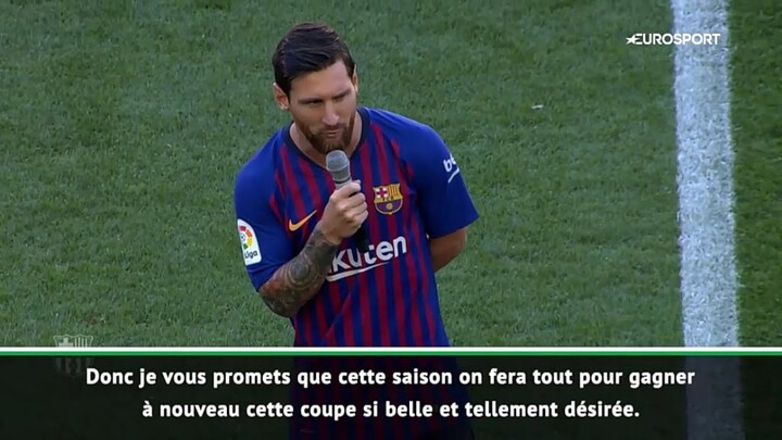 Réactions de Casemiro et de Griezmaan, Discours de Messi: Reconquérir la coupe au grandes oreilles