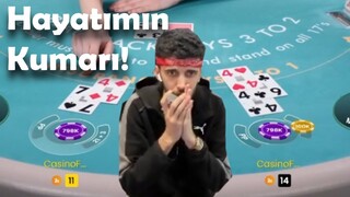 1.500.000₺ Bastım. Hayatımın Kumarını Oynadım!  #blackjack #bj #21