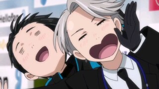 [ Yuri!!! on Ice ] A cute little clip with an explosion (happy clip)