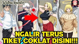 Banjir Tiket Coklat Buat Gacha Tante YUKI:Lengkapin Hero Light di JUJUTSU SORCERER china