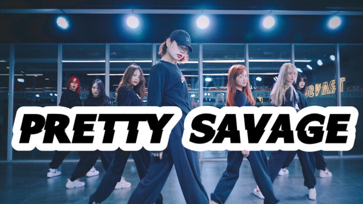 【Shengsheng Dance Studio】BLACKPINK《PRETTY SAVAGE》Jazz Choreography Practice Room