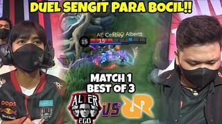 LING ALBERT VS HELCURT CELIBOY!! PERTARUNGAN SENGIT ANTAR 2 ASSASSIN BOCIL!! RRQ VS AE MATCH 1