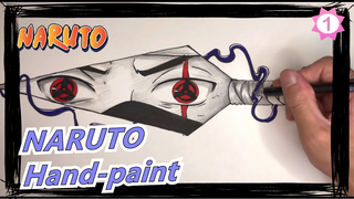 [NARUTO/Hand-paint] Draw Weapons And Kamui In NARUTO| Draw With Me If You Like_1