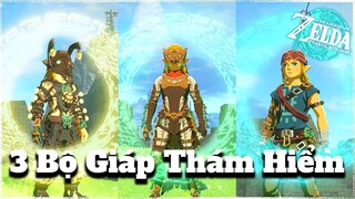 Zelda TOTK | Cách lấy 3 bộ đồ thám hiểm ( Trên Không - Mặt Đất - Dưới Lòng Đất )