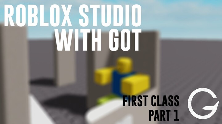 ROBLOX STUDIO WITH GOT | First Class Suite Part 1